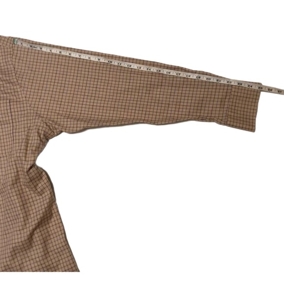 Lauren Ralph Lauren Classic fit Non-Iron Long Sleeve Blouse Sleeve Button ShIft - Picture 5 of 12